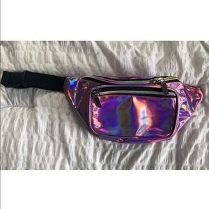 Pink fanny pack